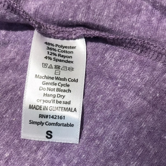 Lilac open front LuLaRoe cardigan size small - Picture 6 of 6